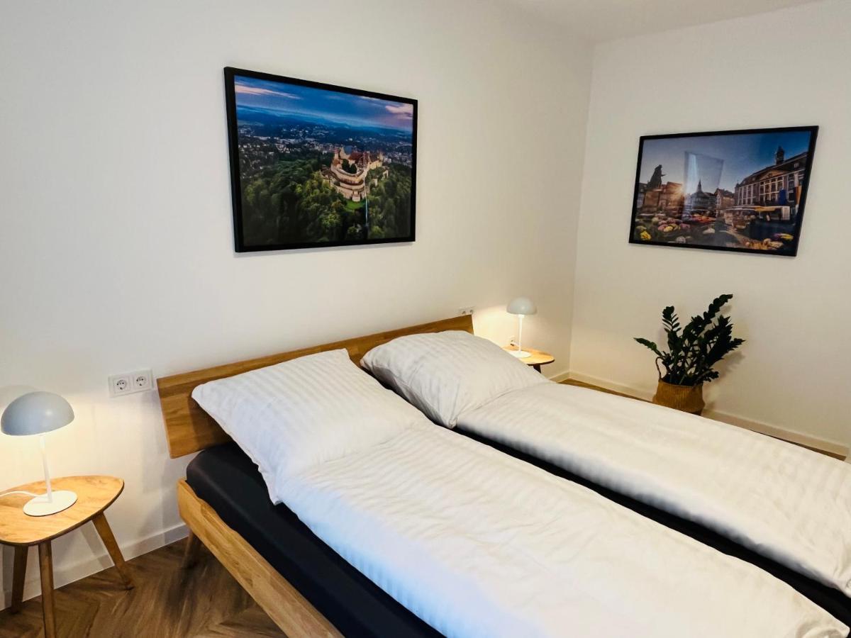 Ferienwohnungen An Der Salvatorkirche - Exklusiv-Apartments Mit Terrasse Кобург Екстериор снимка